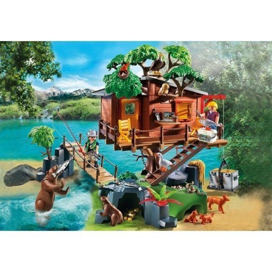 Конструктор Playmobil Wild Life 5557 Приключение в доме на дереве, 153 дет.