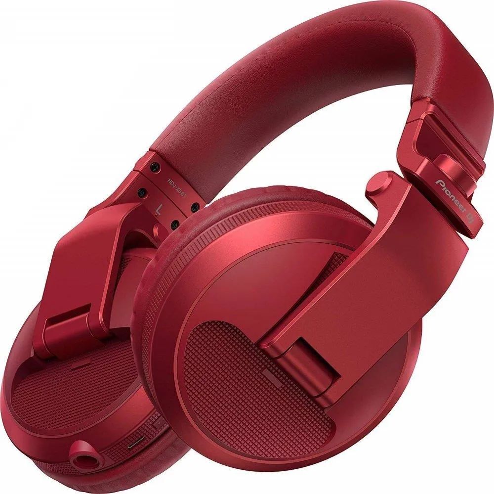Наушники DJ Pioneer HDJ-X5BT-R, красные