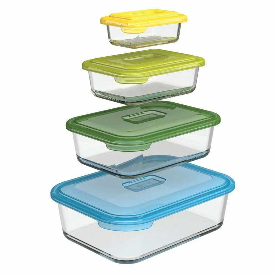 Набор контейнеров Joseph Joseph Nest Glass 81060, 4 предмета