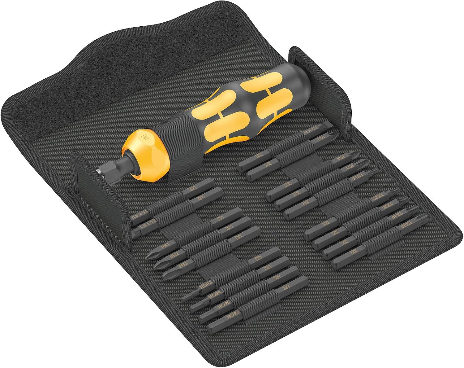 Набор ударных отвёрток Wera Kraftform Kompakt 900 Set 1 05018110001, 1/4"