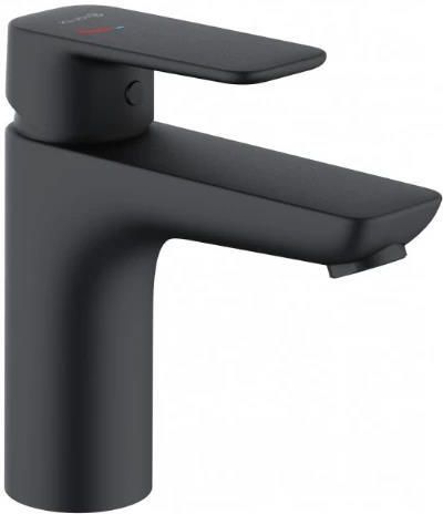 Смеситель для раковины Kludi Pure&Style 401983975, матовый черный