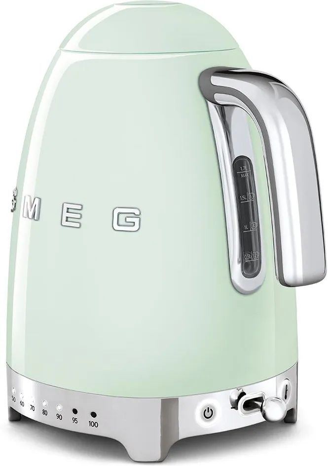 Набор тостер+чайник Smeg TSF01PGEU + KLF04PGEU зеленый
