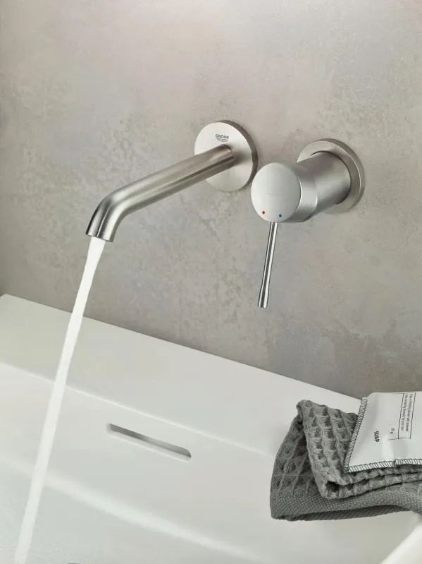 Смеситель Grohe Essence L Steel 29193DC1
