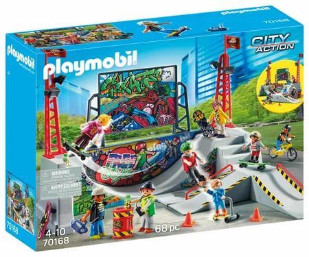 Конструктор Скейтпарк Playmobil 70168