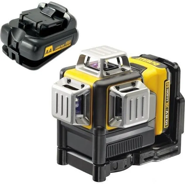 Аккумуляторный лазерный нивелир DeWalt DCE089D1R, с 1 АКБ и ЗУ
