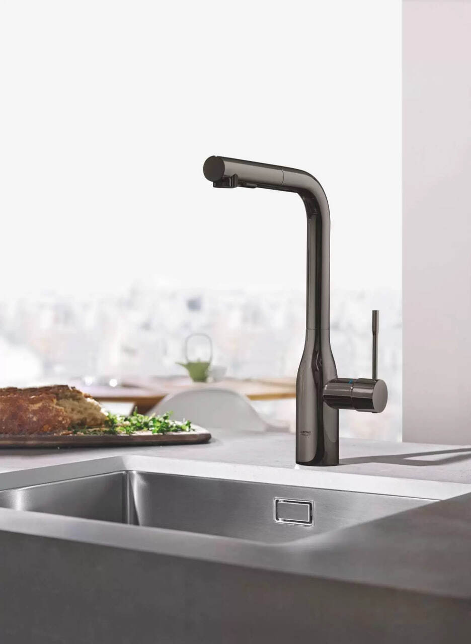 Смеситель Essence Grohe Hard Graphite 30270 A00