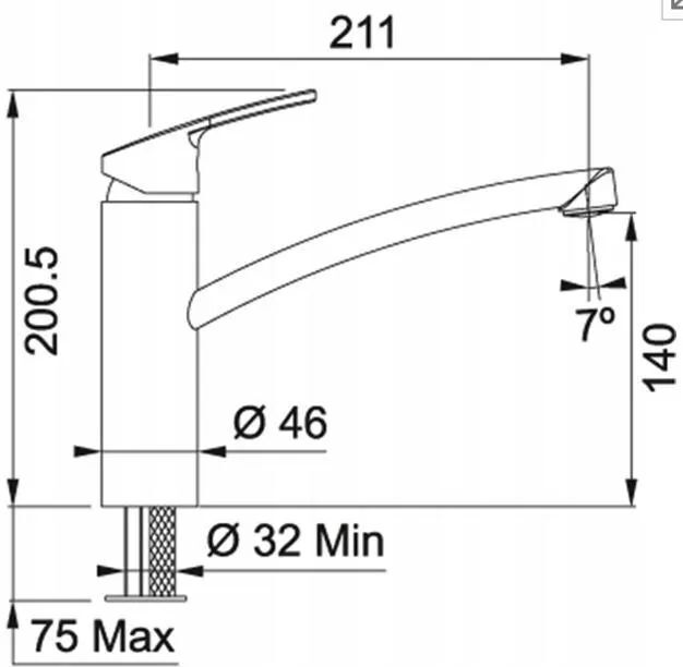 Кухонный кран Franke Smart 115.0391.460, хром
