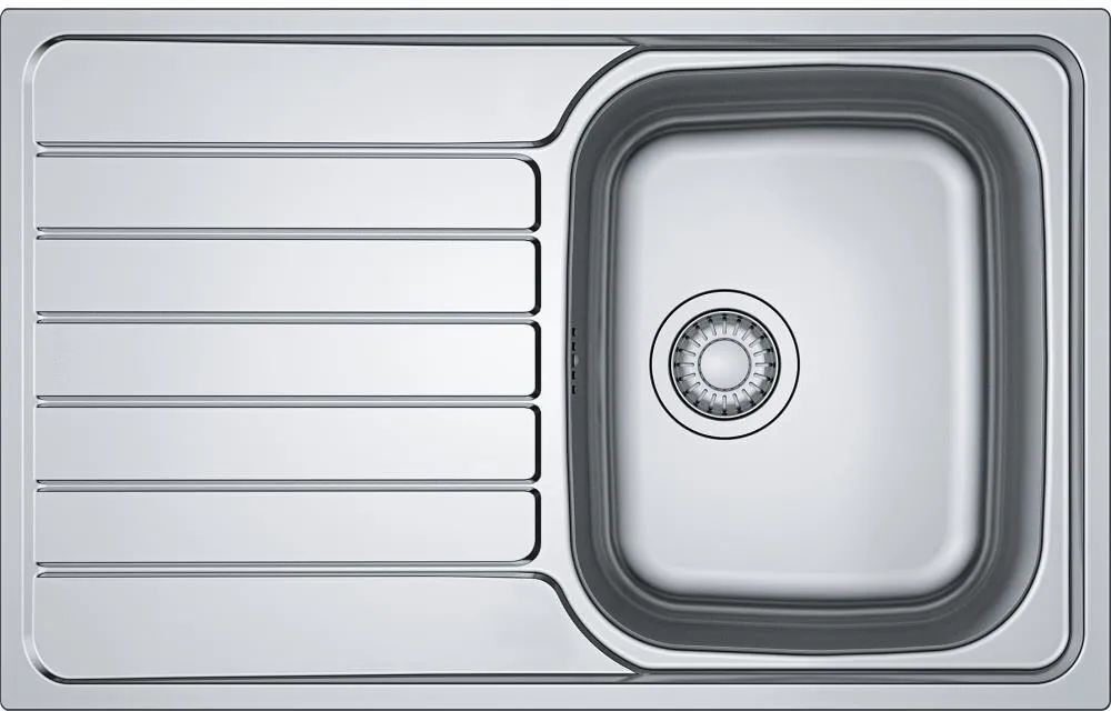 Кухонная раковина Franke Spark SKN 611-79 101.0607.954, нержавеющая сталь гладкая