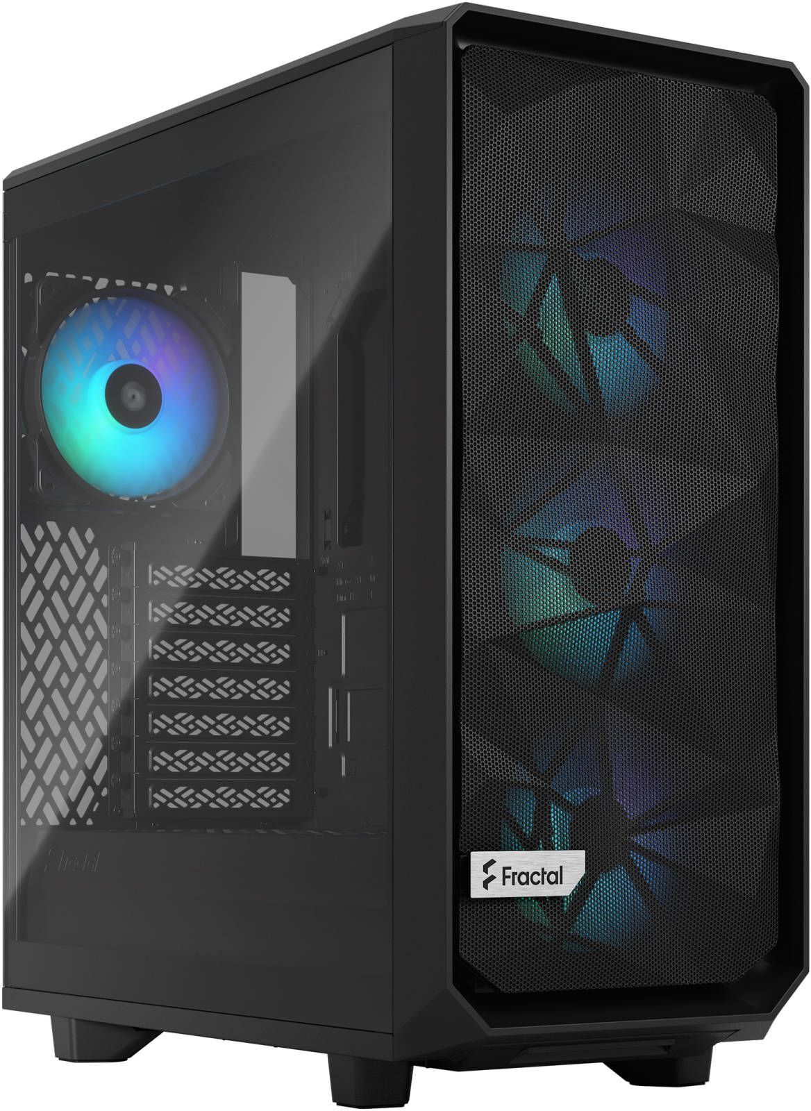 Корпус компьютерный Fractal Design Meshify 2 Compact RGB (FD-C-MES2C-06) Black