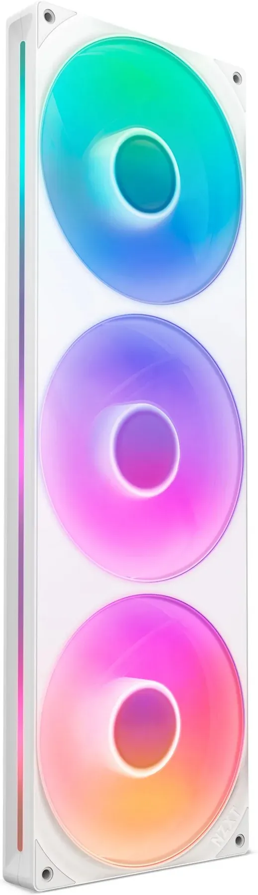 Комплект вентиляторов NZXT F420 RGB Core, 3×140 мм, белый