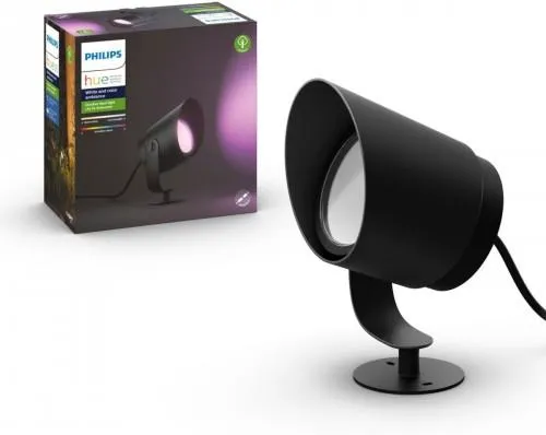 Уличный прожектор PHILIPS Hue White and Color Ambiance Lily XL черный 1746230P7