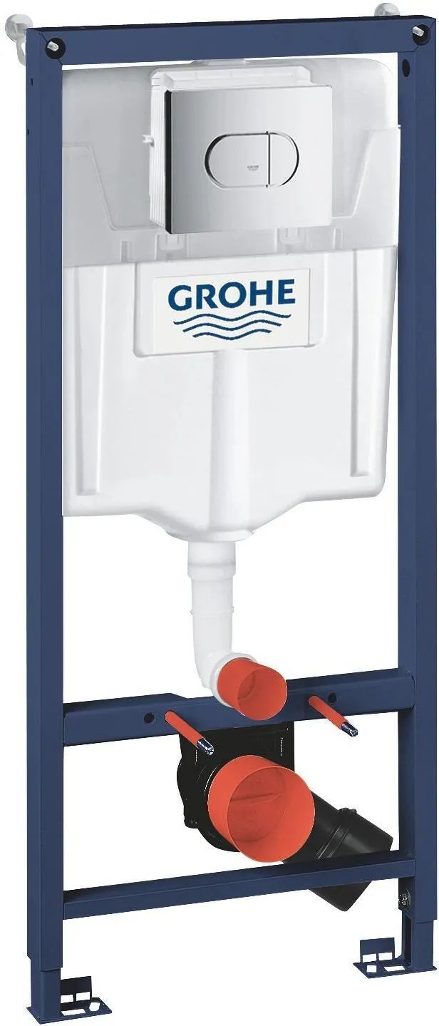 Скрытая рама для подвесного унитаза Grohe Rapid Sl 3W1 Arena C Osmopolitan 6/9L Wc 38981000