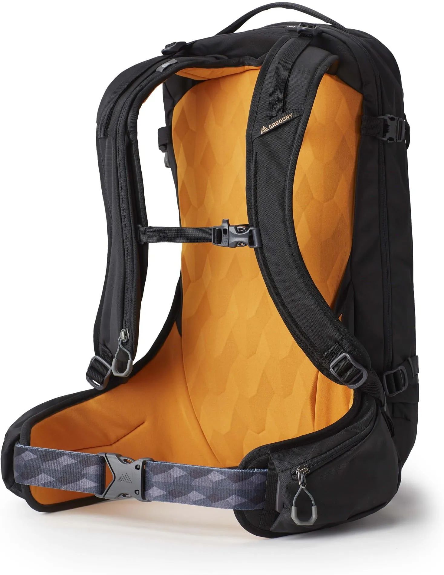 Рюкзак Gregory Narciarski Verte 24 Md Lg Carbon Bronze, чёрный, коричневый