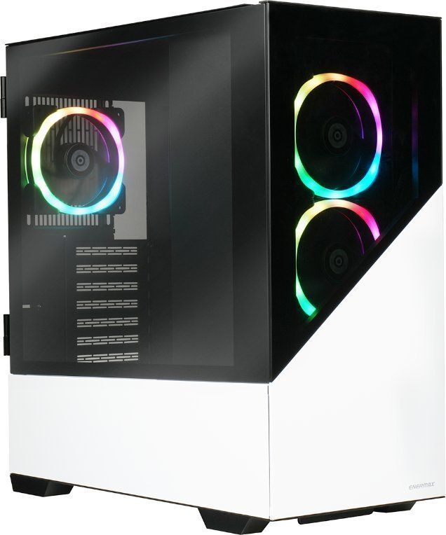 Компьютерный корпус Enermax K8 ARGB белый (ECA-EK8-WW-ARGB)