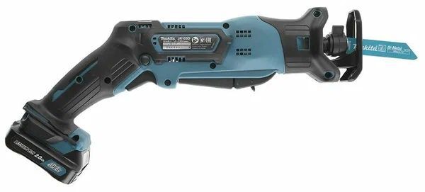 Пила сабельная Makita JR103DSAE 12V CXT с АКБ 2x2,0 Ah и ЗУ