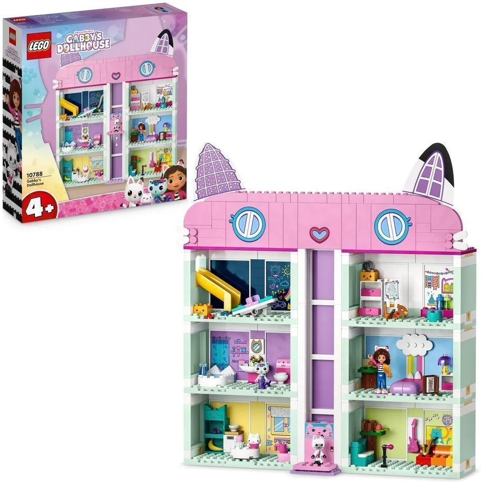 Конструктор LEGO Gabby's Dollhouse 10788 Кошкин домик Габи