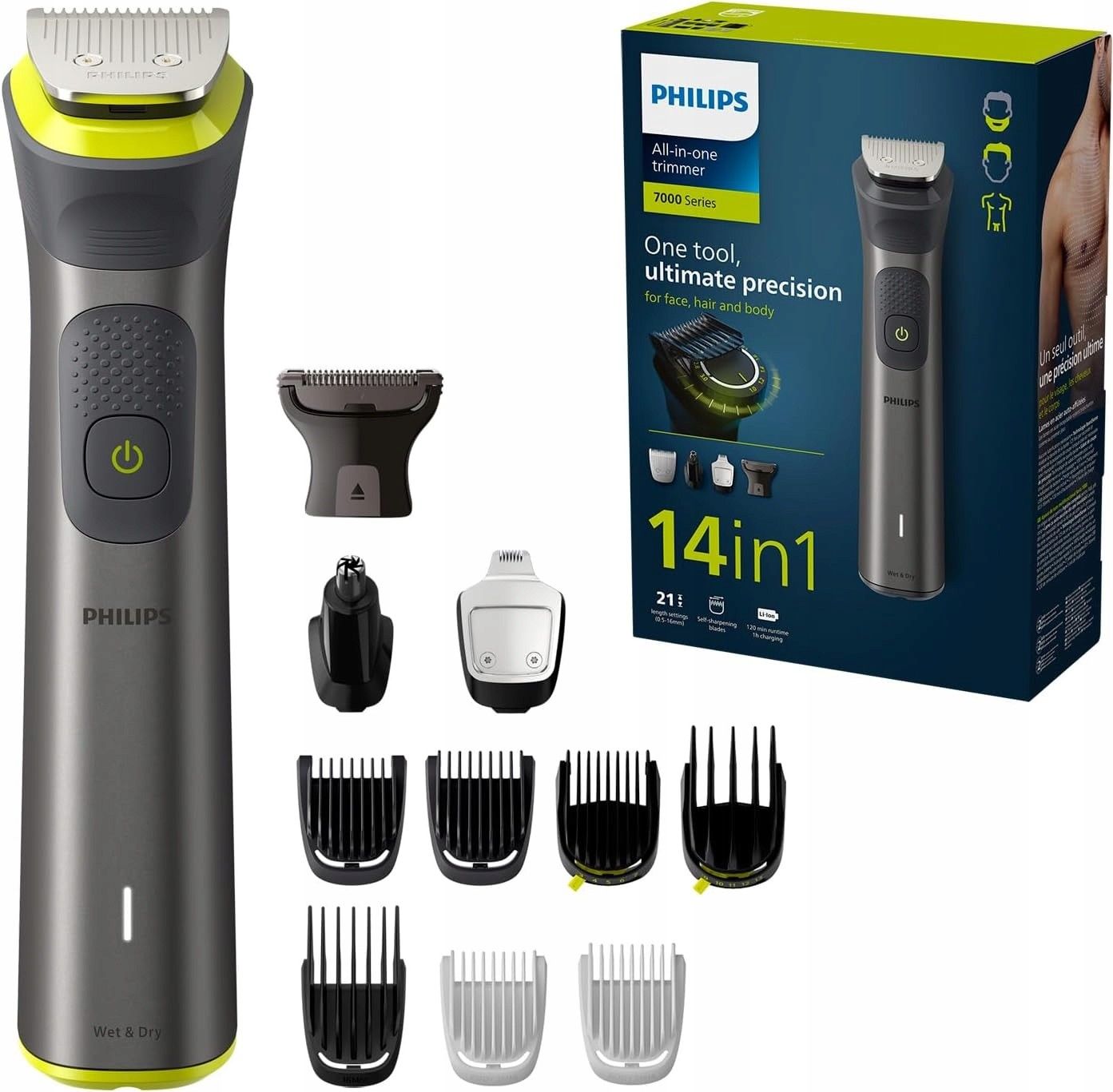 Триммер Philips Multigroom Series 7000 14-в-1 MG7930/15