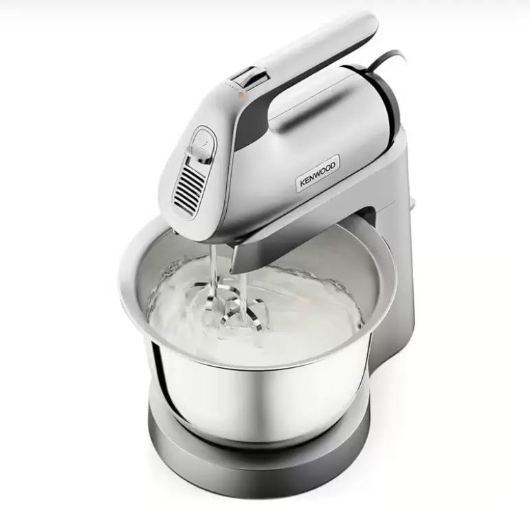 Ручной миксер Kenwood Chefette из нержавеющей стали, серебристый
