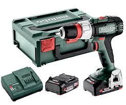 Дрель-шуруповёрт аккумуляторная Metabo SB 18 L 22.0 Ah Q ME 614054500 в кейсе metaBOX с 2 аккумуляторами Li-Power 18 V/2.0 Ah и ЗУ SC 36