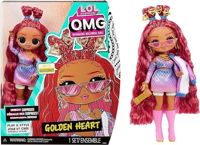 Кукла L.O.L. SURPRISE! OMG Golden Heart Голден Харт, 25 см. 588511