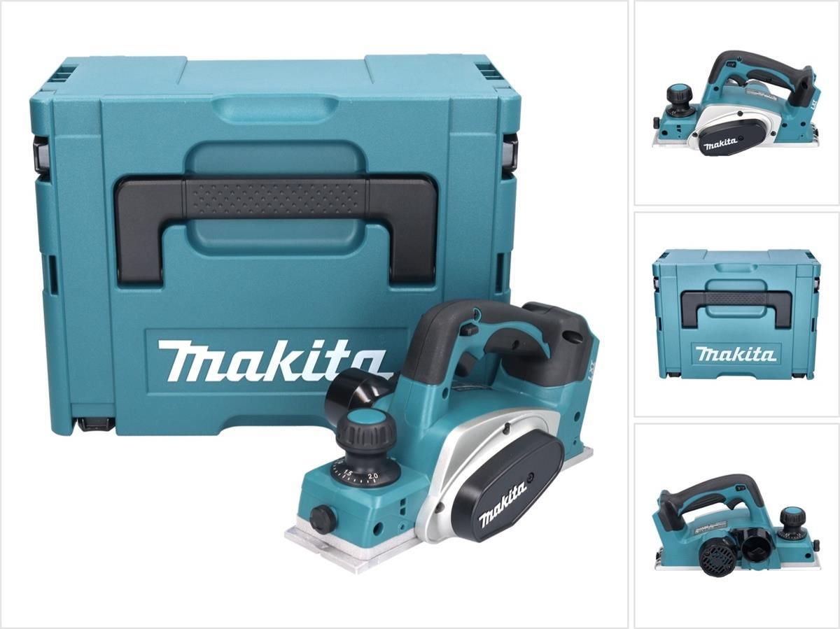 Рубанок аккумуляторный Makita DKP180ZJ, без АКБ и ЗУ