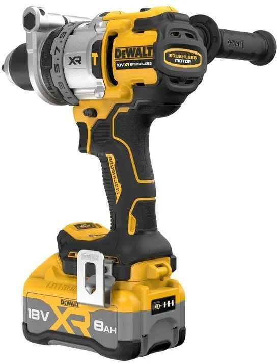 Ударная аккумуляторная дрель-шуруповерт DeWalt DCD1007WW1T, с АКБ и ЗУ, в кейсе