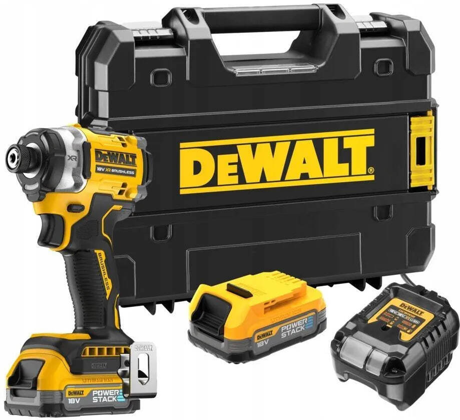 Винтовёрт аккумуляторный ударный DeWALT DCF860E2T (2 АКБ 1,7 Ач POWERSTACK XR и ЗУ в сумке TSTAK)