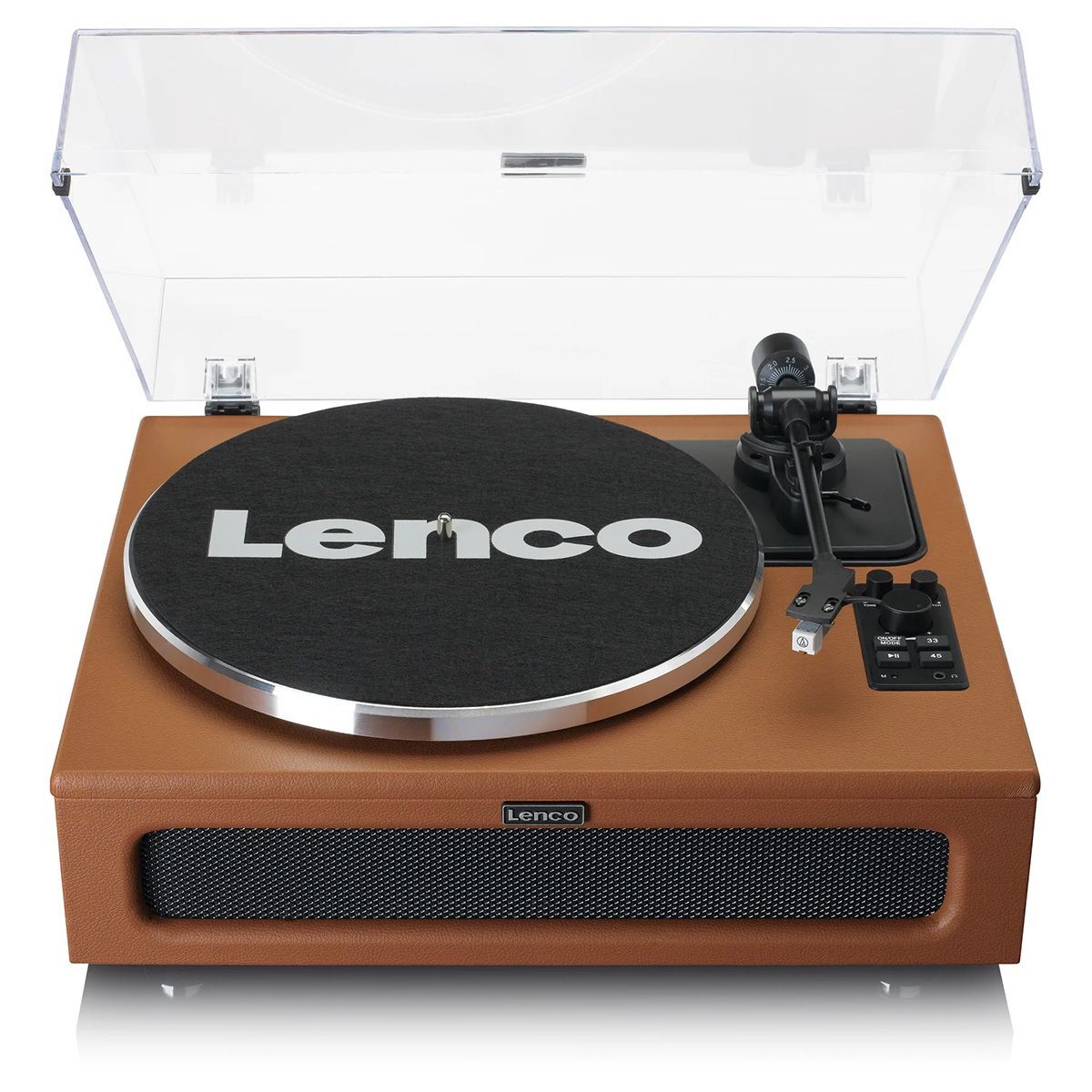 Проигрыватель виниловых пластинок Lenco LS-430, коричневый