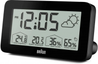 Погодная станция BRAUN BC13BP (цвет черный)