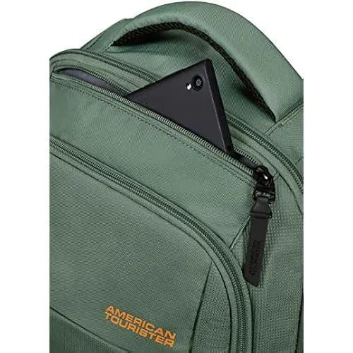 Рюкзак для ноутбука American Tourister Urban Groove UG12 15,6", черно-зеленый
