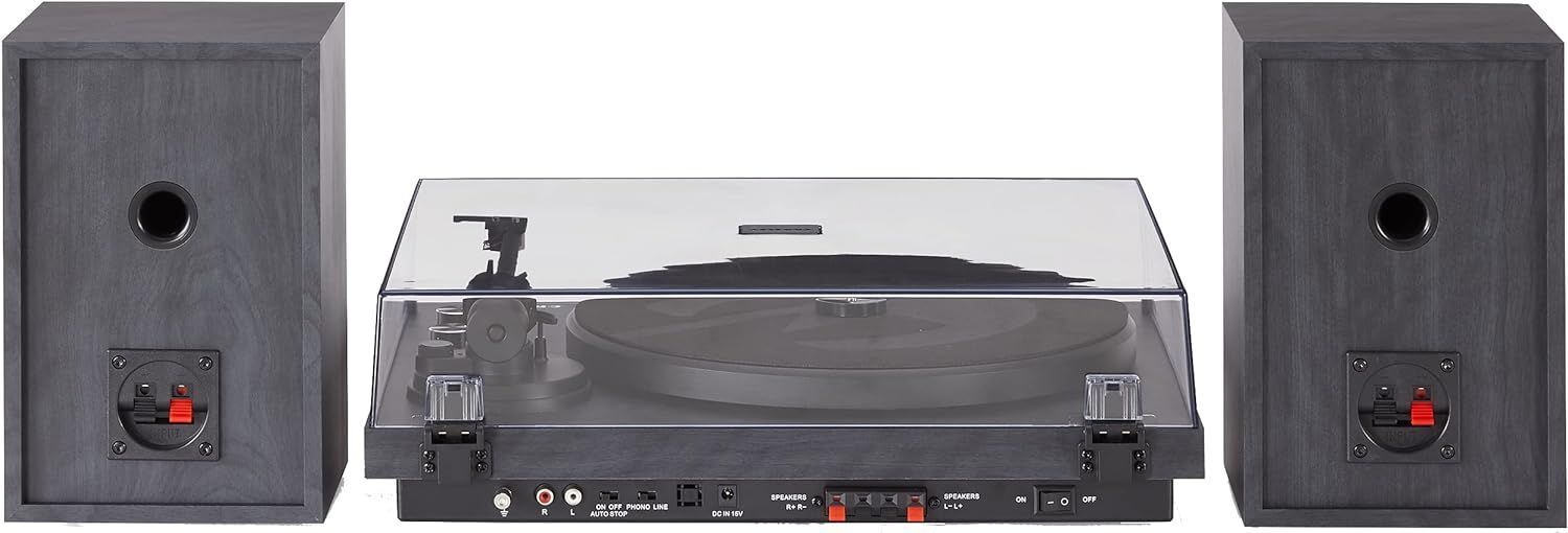 Виниловый проигрыватель Crosley Wiltshire C62B-BK