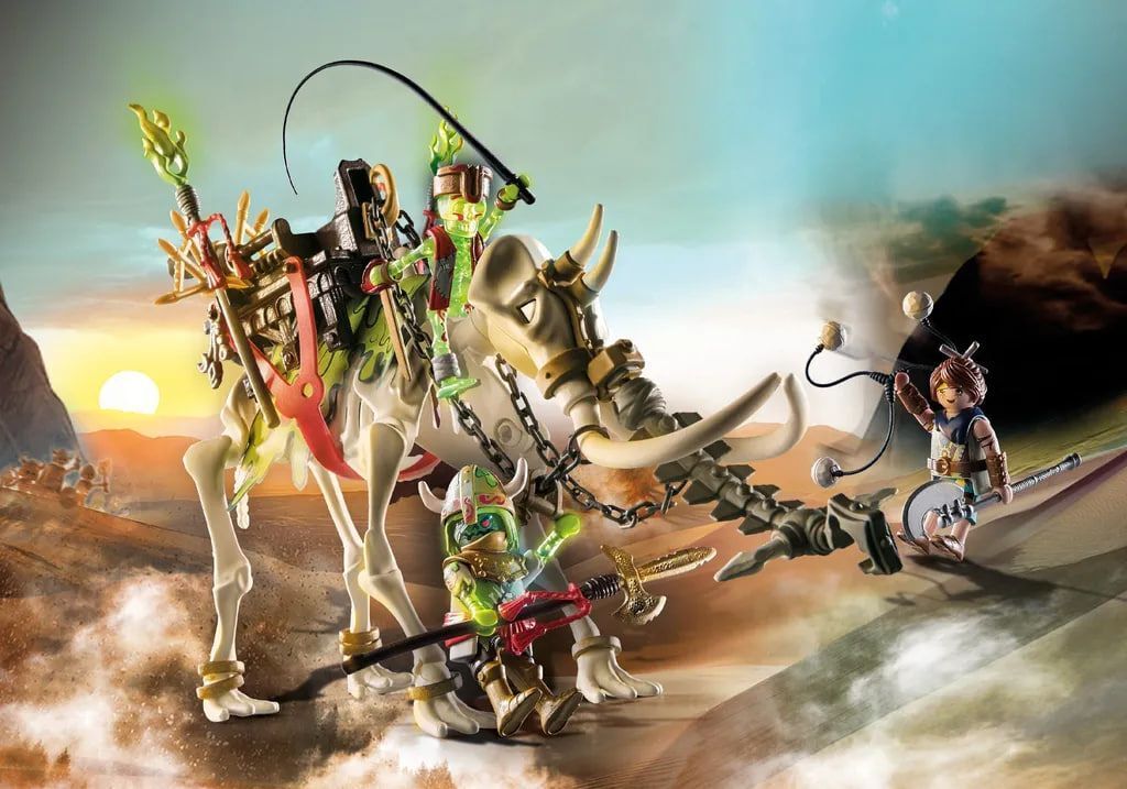 Игровой набор Playmobil 71027 Novelmore Sal'Ahari Sands Атака Мамута