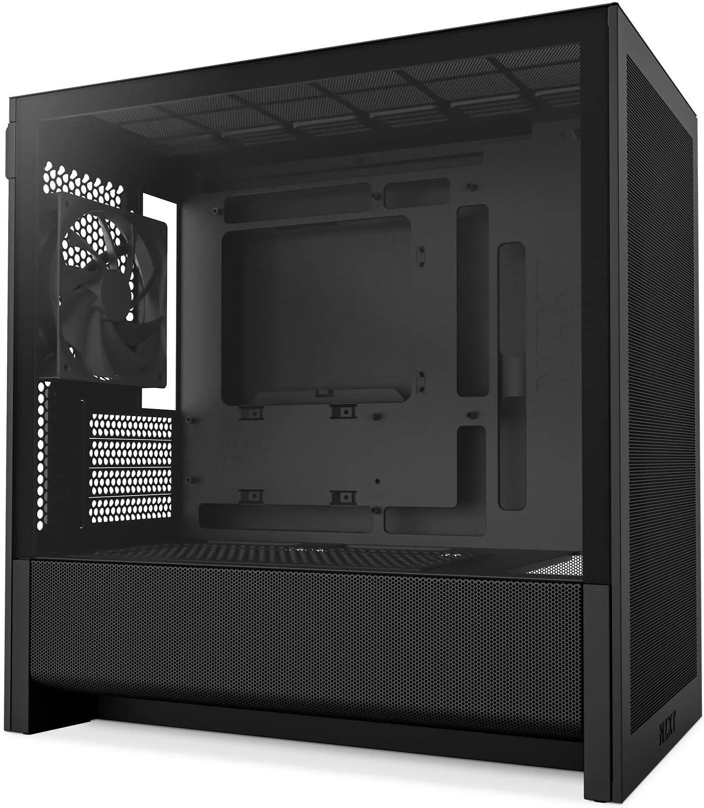 Корпус NZXT H3 Flow, Micro-ATX, чёрный