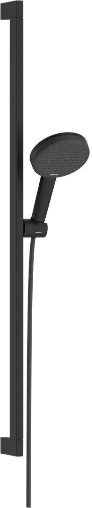 Душевой набор Hansgrohe Raindance Alive Select S 125 3jet EcoSmart черный матовый 24600670