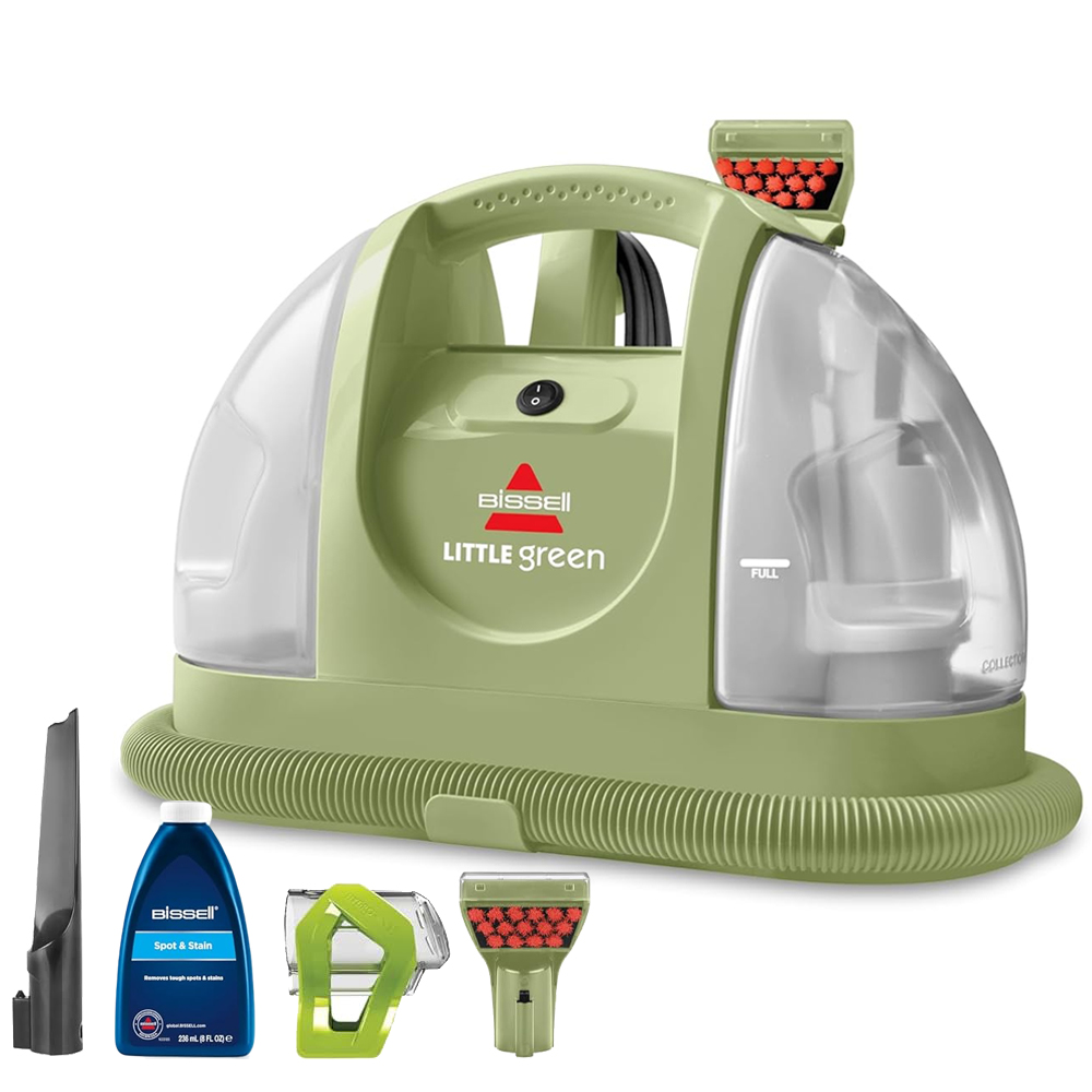 Портативный моющий пылесос BISSELL Little Green 4098N, зелёный