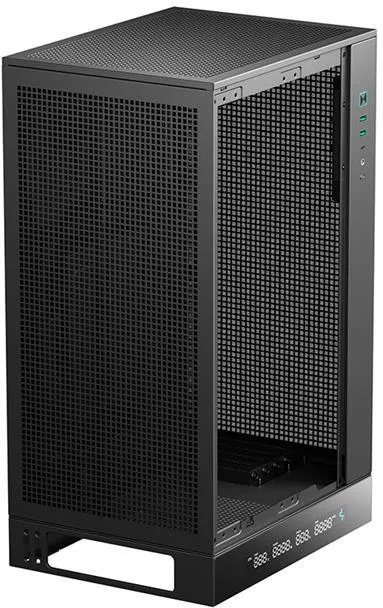 Компьютерный корпус Deepcool Pc Gaming Case Ch170 Digital Черный Mini Itx Power Supply Included No Atx Ps2