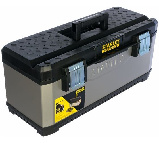 Ящик STANLEY FatMax 1-95-617, 66.2x29.3x29.5 см, 26'' , серый/черный