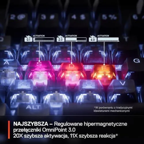 Игровая клавиатура SteelSeries Apex Pro TKL Gen 3 US (64873), черная