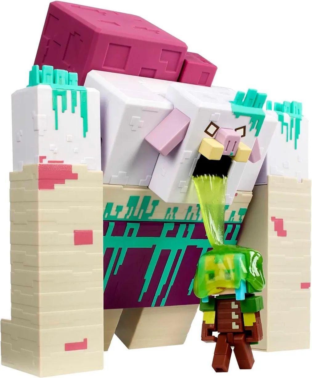 Игровой набор Mattel Minecraft Legends Пожиратель и Рейнджер HNC08