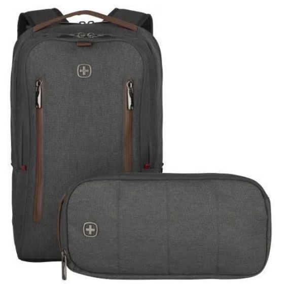 Сумка через плечо Wenger City Style Upgrade 16" серая