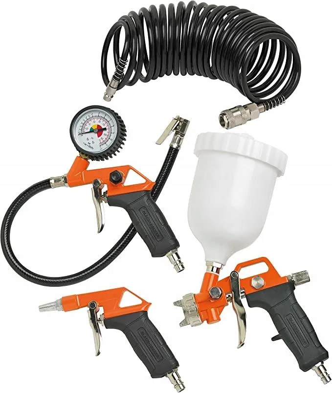 Набор принадлежностей для компрессора Black+Decker 9045851BND, 4 предмета
