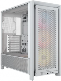 Корпус Corsair Frame 4000D RS ARGB Miditower белый