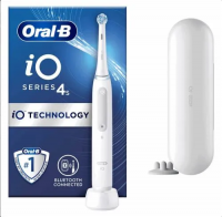 Электрическая зубная щётка Oral-B iO Series 4s Quite White, с зарядной станцией