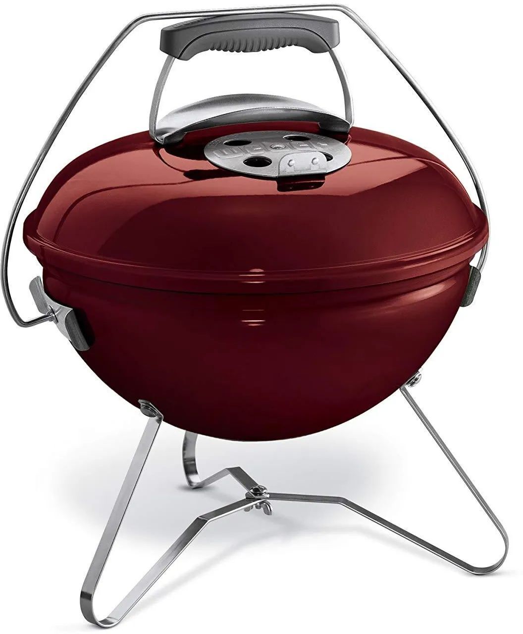Угольный гриль Weber Smokey Joe Premium 37см красный 1124004