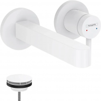 Смеситель Hansgrohe Finoris белый матовый 76051700