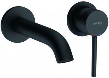 Смеситель для раковины Kludi Bozz 382443976S, матовый черный