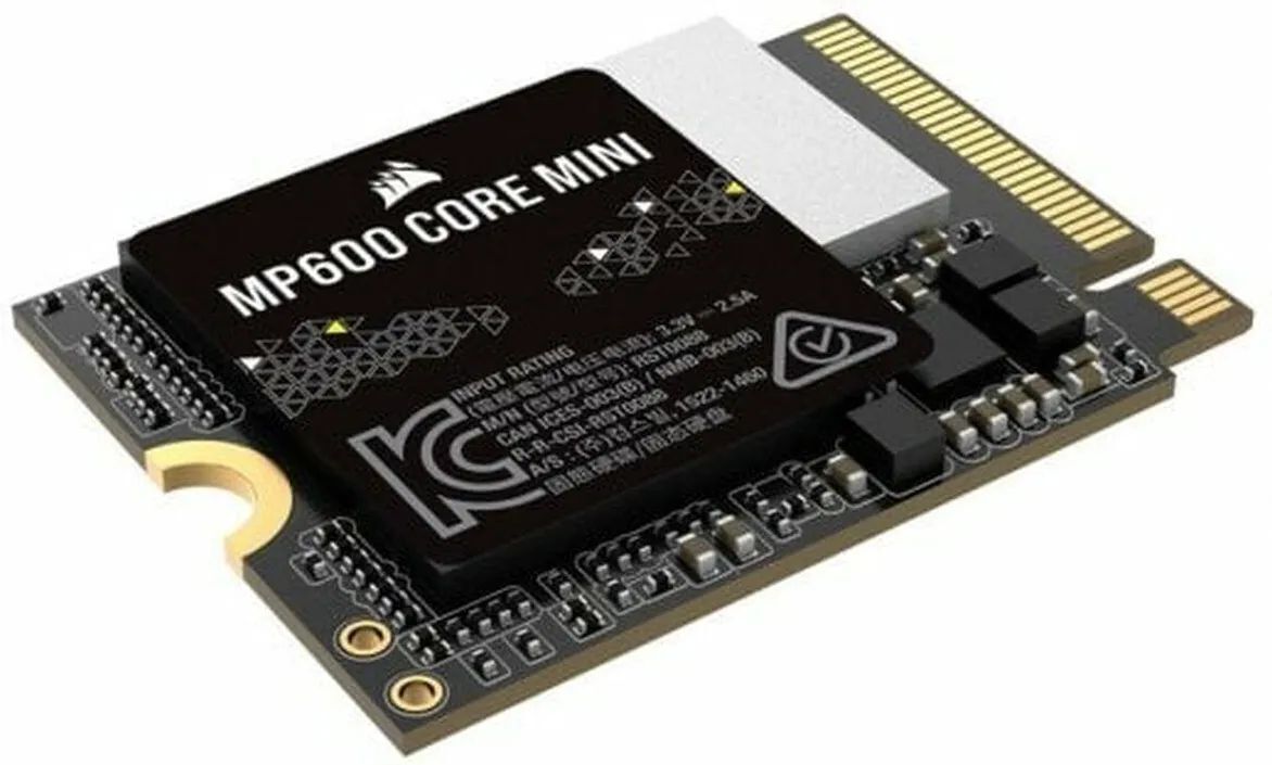 Твердотельный накопитель Corsair 2TB M.2 2230 PCIe Gen4 NVMe MP600 CORE MINI (CSSDF2000GBMP600CMN)