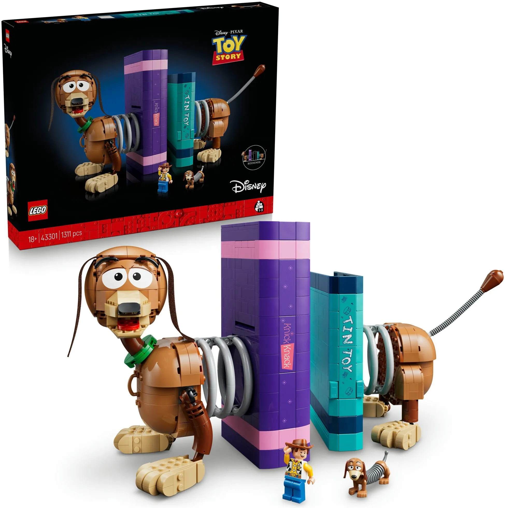 Конструктор LEGO Disney Pixar 43301 Toy Story Тонкий — подставки для книг