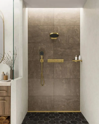 Ручной душ Hansgrohe Rainfinity 26864990, полированное золото