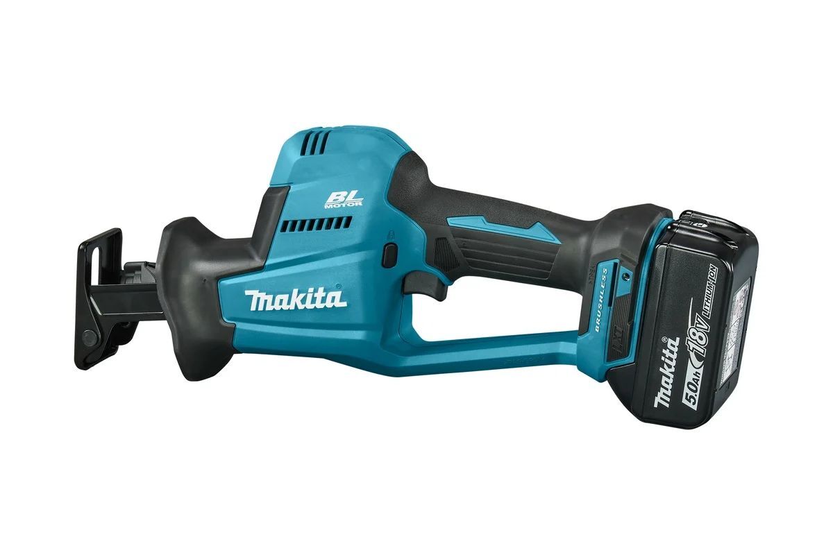 Пила сабельная Makita DJR183RTJ 18V LXT с АКБ 2x3,0 Ah и ЗУ